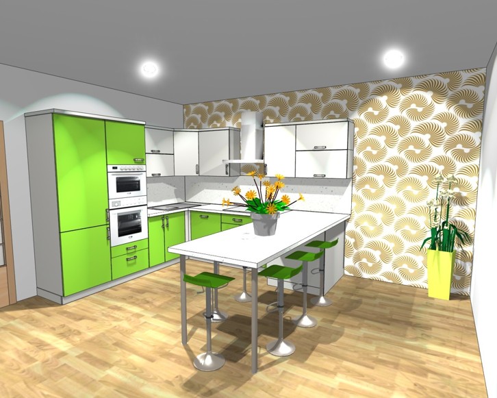 3D návrh kuchyně online